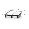 Filtro de ar MANN-FILTER C 27 042