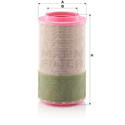 Filtro de ar MANN-FILTER C 27 1170