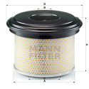 Filtro de ar MANN-FILTER C 27 585/3