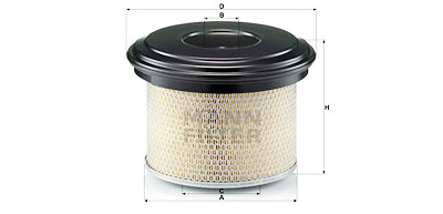 Filtro de ar MANN-FILTER C 27 585/3