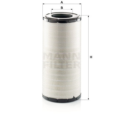 Filtro de ar MANN-FILTER C 28 1580