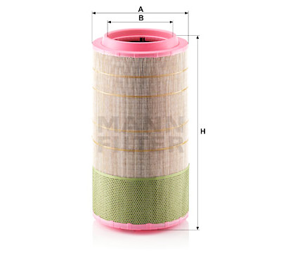 Filtro de ar MANN-FILTER C 30 1530