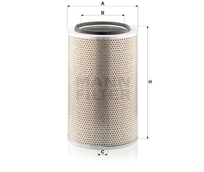 Filtro de ar MANN-FILTER C 30 1537