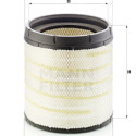 Filtro de ar MANN-FILTER C 31 021