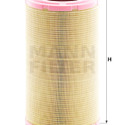 Filtro de ar MANN-FILTER C 32 1700/2