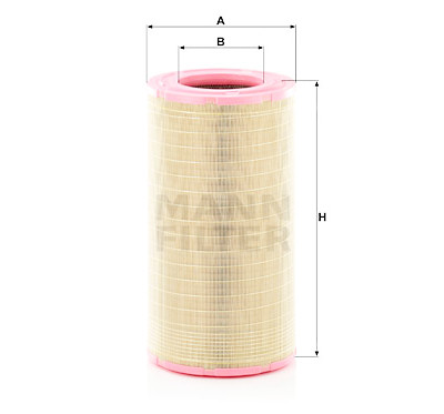 Filtro de ar MANN-FILTER C 32 1900/2