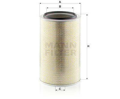 Filtro de ar MANN-FILTER C 33 1600/2
