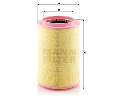 Filtro de ar MANN-FILTER C 33 1630/2