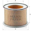 Filtro de ar MANN-FILTER C 34 430