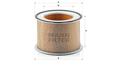 Filtro de ar MANN-FILTER C 34 430