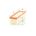 Filtro de ar MANN-FILTER C 35 012