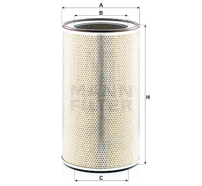 Filtro de ar MANN-FILTER C 35 1820