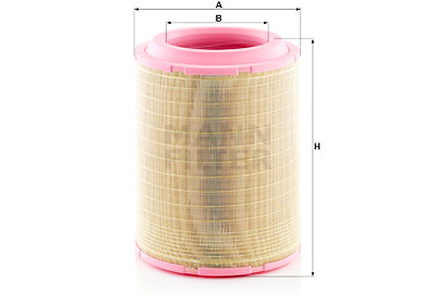 Filtro de ar MANN-FILTER C 37 1930/2