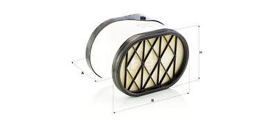 Filtro de ar MANN-FILTER C 38 010