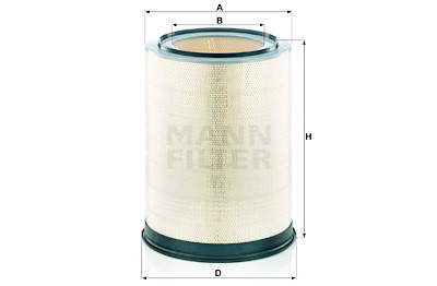 Filtro de ar MANN-FILTER C 45 005 x