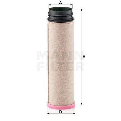 Filtro de ar suplementar MANN-FILTER CF 1260