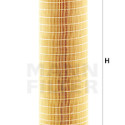 Filtro de ar suplementar MANN-FILTER CF 15 116/2