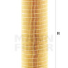 Filtro de ar suplementar MANN-FILTER CF 15 116/2