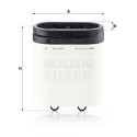 Filtro de ar MANN-FILTER CP 27 001