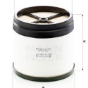 Filtro de ar MANN-FILTER CP 27 150