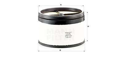 Filtro de ar MANN-FILTER CP 32 001