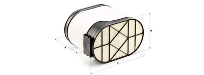 Filtro de ar MANN-FILTER CP 33 540