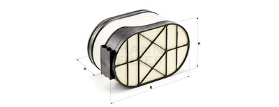 Filtro de ar MANN-FILTER CP 34 360