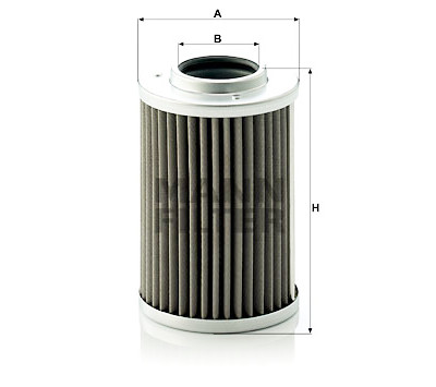 Filtro hidráulico, transmissão automática MANN-FILTER H 710/1 x