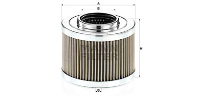Filtro, sistema hidráulico