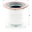 Filtro, sistema de ar comprimido