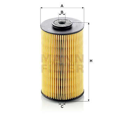 Filtro de combustível MANN-FILTER P 811 x