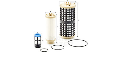 Filtro de combustível MANN-FILTER PU 11 005-3 z