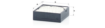 Filtro de combustível MANN-FILTER PU 84