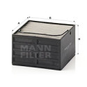 Filtro de combustível MANN-FILTER PU 85