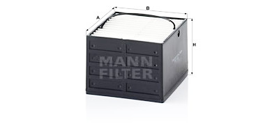 Filtro de combustível MANN-FILTER PU 88