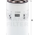 Filtro de óleo MANN-FILTER W 12 003