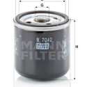 Filtro de óleo MANN-FILTER W 7042