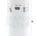 Filtro de óleo MANN-FILTER WD 11 005