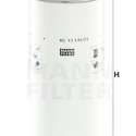 Filtro de óleo MANN-FILTER WD 13 145/23