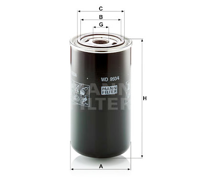 Filtro hidráulico, caixa de velocidades automática