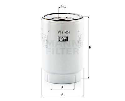 MANN-FILTER WK 11 001 x filtro de combustível