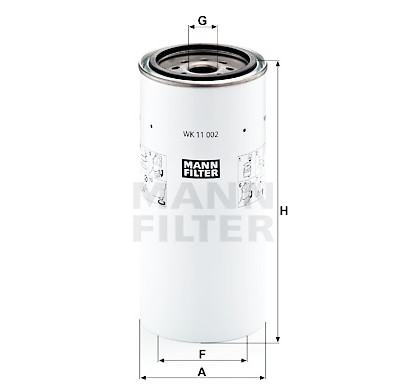 Filtro de combustível MANN-FILTER WK 11 002 x