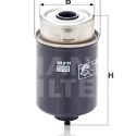 Filtro de combustível MANN-FILTER WK 8131