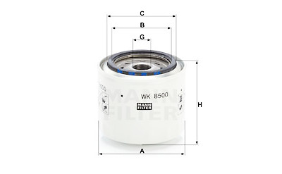 Filtro de combustível MANN-FILTER WK 8500