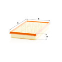 Filtro de ar MANN-FILTER C 43 002