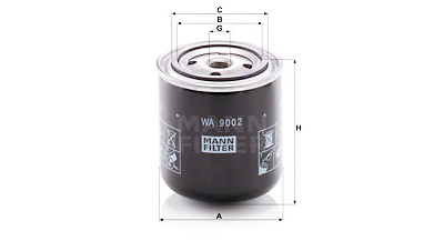 Filtro de líquido de refrigeração