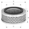 Filtro de ar MANN-FILTER C 1111/1
