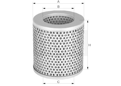 Filtro de ar MANN-FILTER C 1112/1