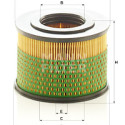 Filtro de ar MANN-FILTER C 1233