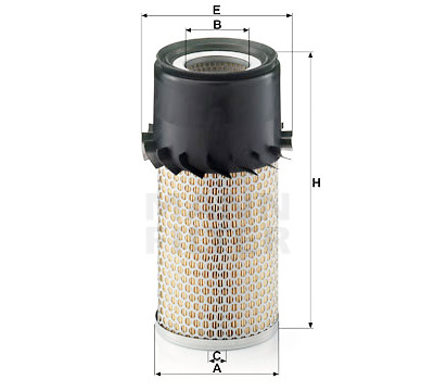 Filtro de ar MANN-FILTER C 14 179/4